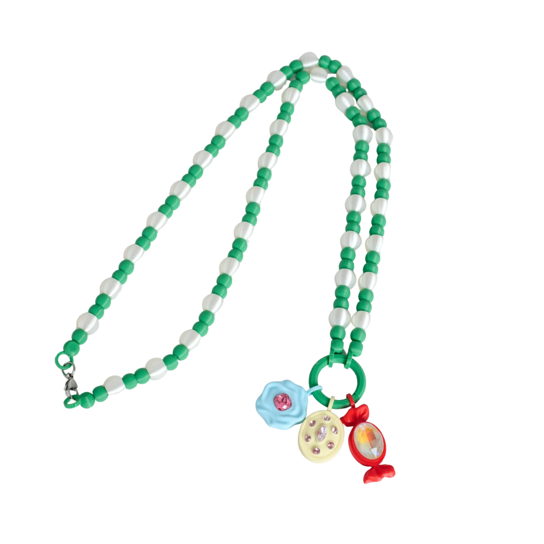COLLAR PÉNDULO CON 3 MAXI DULCES