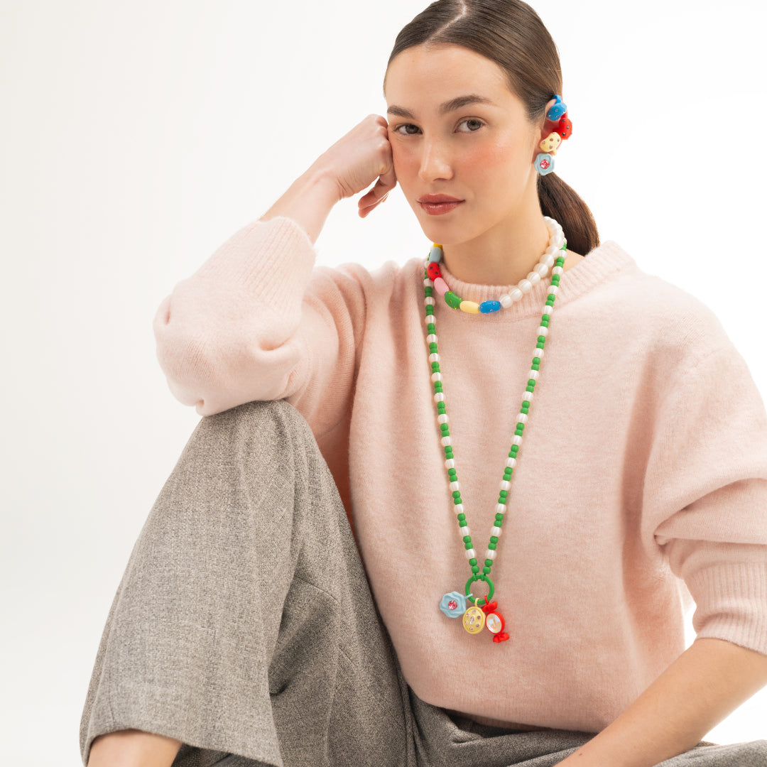 COLLAR PÉNDULO CON 3 MAXI DULCES
