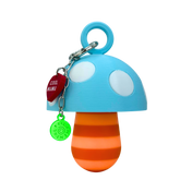 LIPSTICK CASE HONGO CELESTE/NARANJA