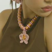 COLLAR CHUNKY ORQUÍDEA