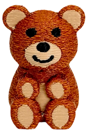 3D CHUNKY BAG CHARM - UNIDAD