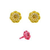 EARSTACK PEONÍA (TOPOS + EARCUFF)