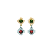 ARETES DOBLE LACE MINI