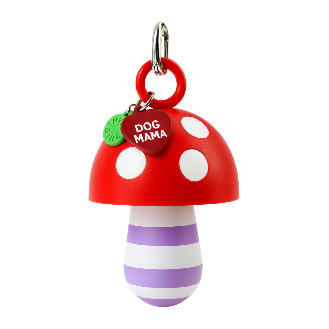LIPSTICK CASE HONGO RAYAS LILA/BLANCO