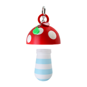 LIPSTICK CASE HONGO RAYAS CELESTE/BLANCO