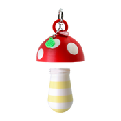 LIPSTICK CASE HONGO RAYAS VAINILLA/BLANCO