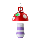LIPSTICK CASE HONGO RAYAS LILA/BLANCO