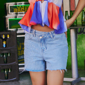 SHORT DENIM CARNAVALERA