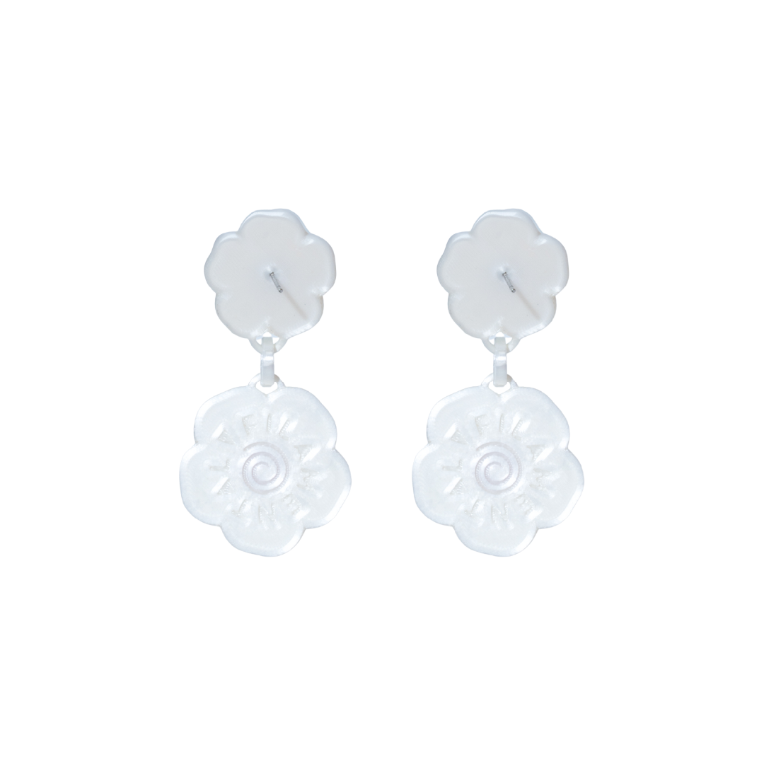 ARETES DOBLE CAMELIA