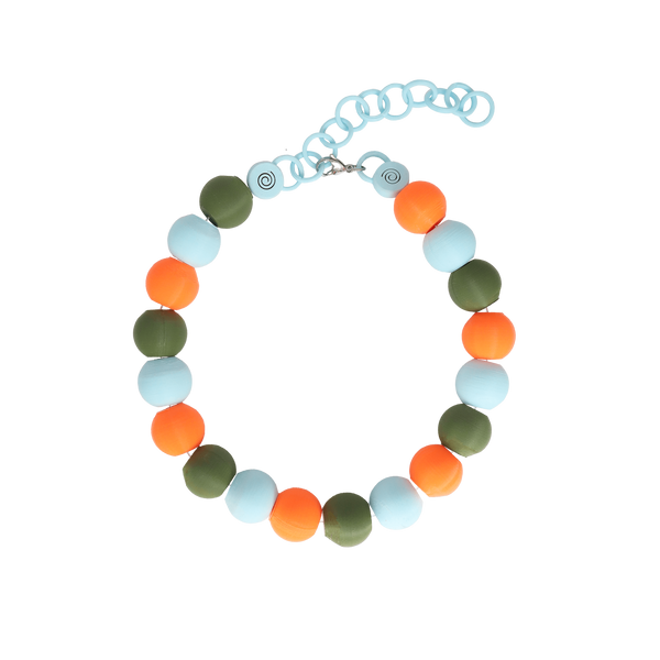 CHUNKY SPHERES NECKLACE MIX